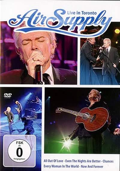 Cover for Air Supply · Live in Toronto (MDVD) (2009)