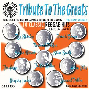 Cover for Rude Rich &amp; The High Notes · Tribute To The Greats (CD) (2012)