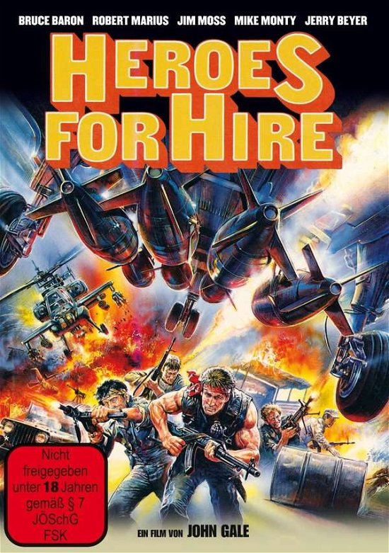 Cover for Heroes For Hire · Helden Des Krieges                                                                                                                             (2020-08-06) (Import DE) (DVD)
