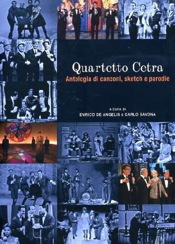 Cover for Cetra Quartetto · Antologia Di Canzoni,sketch E Parodie (DVD) (2008)