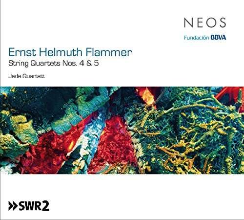 Cover for Jade Quartett · Ernst Helmuth Flammer: String Quartets Nos. 4 &amp; 5 (CD) [Digipak] (2017)