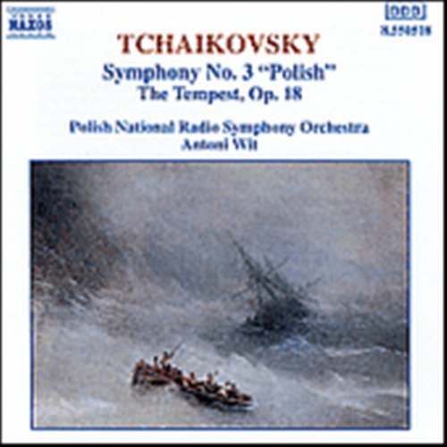 Cover for Pyotr Ilyich Tchaikovsky · Symphony No.3 Tempest (CD) (1994)