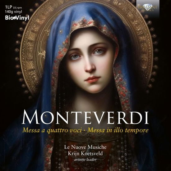 Cover for Le Nuove Musiche &amp; Krijn Koetsveld · Monteverdi: Messa A Quattro Voci, Messa In Illo Tempore (LP) (2024)