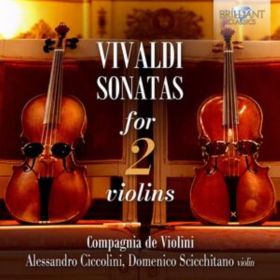 Vivaldi: Sonatas For 2 Violins - Alessandro Ciccolini / Domenico Scicchitano / Compagnia De Violini - Music - BRILLIANT CLASSICS - 5028421968186 - February 2, 2024