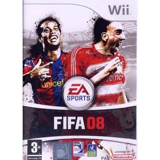 Cover for Nintendo Wii · Fifa 2008 (PS4) (2019)