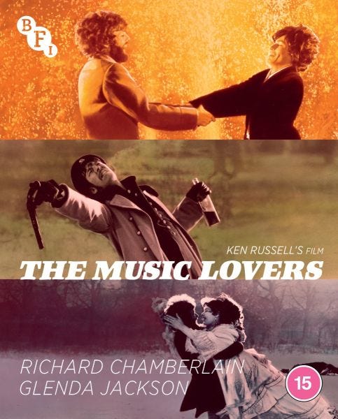 The Music Lovers - The Music Lovers Bluray - Filmy - British Film Institute - 5035673015186 - 24 czerwca 2024