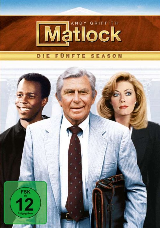 Cover for Andy Griffith,nancy Stafford,clarence Gilyard,... · Matlock-season 5 (DVD) (2017)