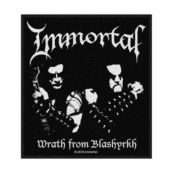 Immortal Standard Woven Patch: Wrath of Blashyrkh - Immortal - Merchandise - PHD - 5055339791186 - 19. august 2019