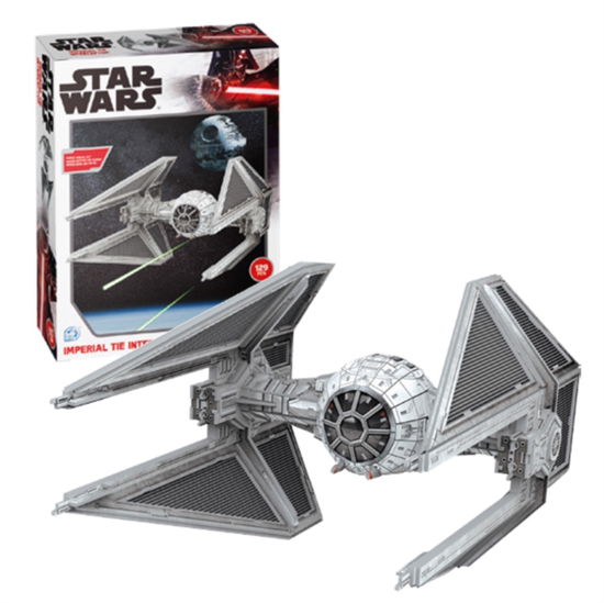 Star Wars Imperial Tie Interceptor (129Pc) 3D Jigsaw Puzzle - Star Wars - Board game - UNIVERSITY GAMES - 5056015085186 - April 1, 2022