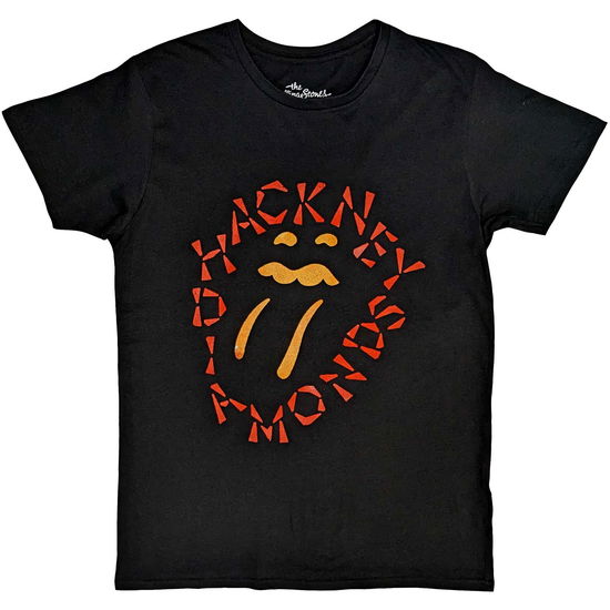 The Rolling Stones Unisex T-Shirt: Hackney Diamonds Negative Tongue - The Rolling Stones - Merchandise -  - 5056737204186 - September 25, 2023