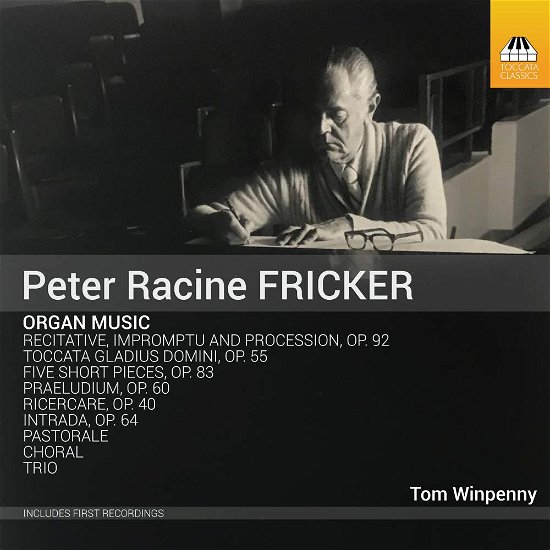 Organ Music - Fricker / Winpenny - Musik - TOCCATA - 5060113445186 - 5. april 2019