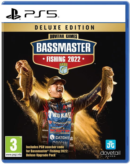 Cover for Dovetail Games · Bassmaster Fishing Deluxe 2022 (PS5) (2022)