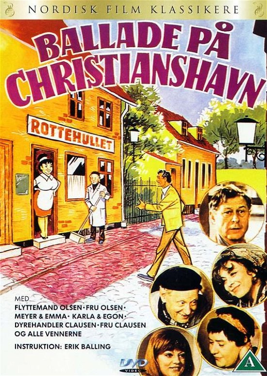 Cover for Ballade På Christianshavn (DVD) (1971)