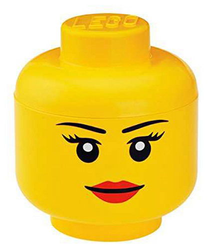 Cover for LEGO Iconic Girls Storage Head  Small · Opbergbox Lego: head girl small (MERCH)