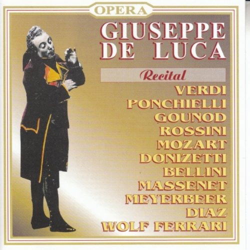 Cover for De Luca Giuseppe · Giuseppe De Luca - Recital (CD) (1997)