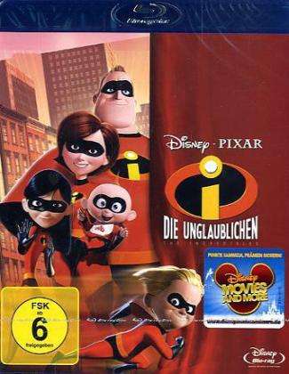 Cover for Die Unglaublichen - the Incredibles BD (Blu-ray) (2011)