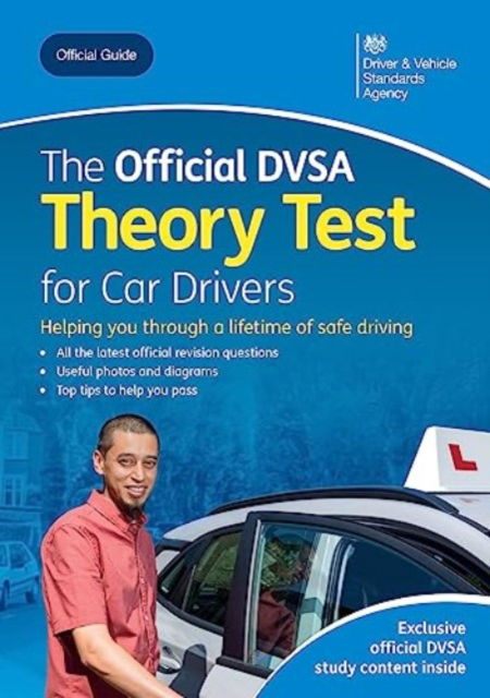 Cover for Driver and Vehicle Standards Agency · The official DVSA theory test for car drivers (Paperback Book) (2023)