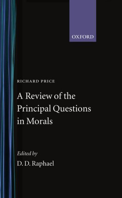 Cover for Richard Price · A Review of the Principal Questions in Morals (Hardcover Book) [2 Revised edition] (1974)