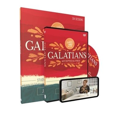 Galatians Study Guide with DVD: Accepted and Free - Beautiful Word Bible Studies - Jada Edwards - Libros - HarperChristian Resources - 9780310146186 - 22 de noviembre de 2022