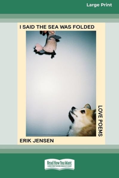 Cover for Erik Jensen · I Said the Sea Was Folded (Bog) (2021)