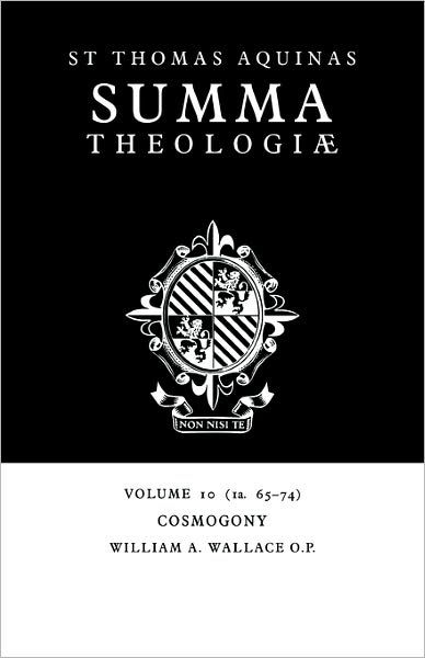 Cover for Thomas Aquinas · Summa Theologiae: Volume 10, Cosmogony: 1a. 65-74 (Paperback Book) (2006)