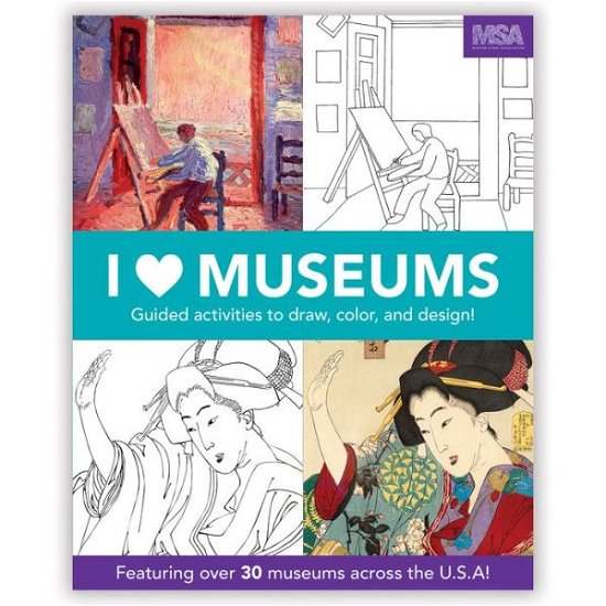 Cover for Galison Mudpuppy · I Heart Museums Activity Book (Paperback Book) (2017)