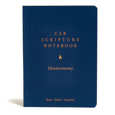 Cover for Csb Bibles By Holman · CSB Scripture Notebook, Deuteronomy (Paperback Book) (2021)