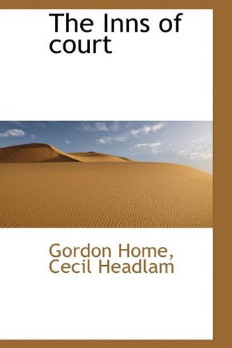 Cover for Gordon Home · The Inns of Court (Hardcover Book) (2009)