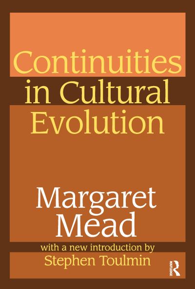 Cover for Margaret Mead · Continuities in Cultural Evolution (Gebundenes Buch) (2017)