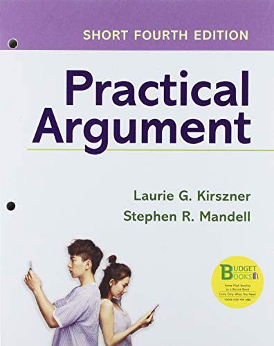 Cover for Laurie G. Kirszner · Loose-Leaf Version for Practical Argument : Short Edition 4e &amp; Documenting Sources in APA Style 2020 Update (Paperback Book) (2019)