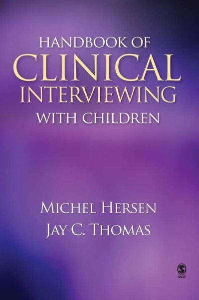 Cover for Michel Hersen · Handbook of Clinical Interviewing With Children (Inbunden Bok) (2007)