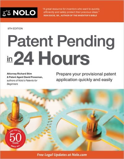 Cover for Richard Stim · Patent Pending in 24 Hours (Pocketbok) (2021)