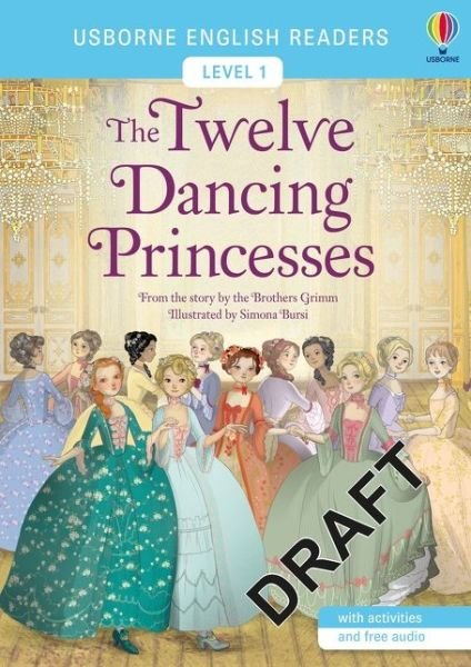 Cover for Brothers Grimm · The Twelve Dancing Princesses - English Readers Level 1 (Paperback Book) (2021)