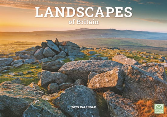 Cover for Carousel Calendars · Landscapes of Britain A4 Calendar 2025 (Paperback Book) (2024)