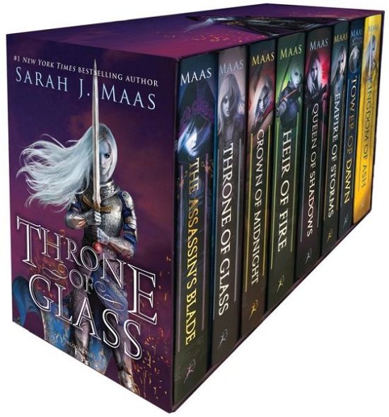 Cover for Sarah J. Maas · Throne of Glass Box Set - Throne of Glass (Bok) (2018)