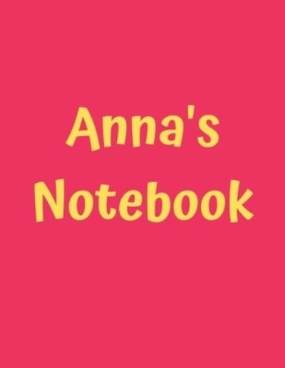 Cover for 99 Notes · Anna's Notebook (Pocketbok) (2019)