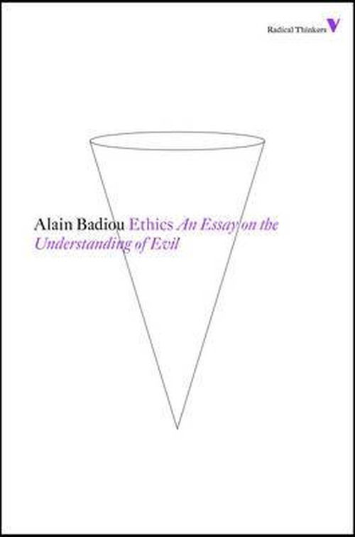 Cover for Alain Badiou · Ethics: An Essay on the Understanding of Evil - Radical Thinkers Set 07 (Paperback Bog) (2013)