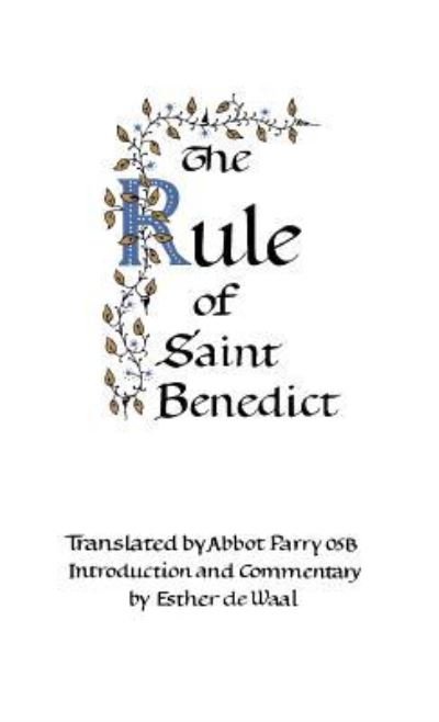 Cover for Abbot Parry · The Rule of St Benedict (Hardcover Book) (1990)