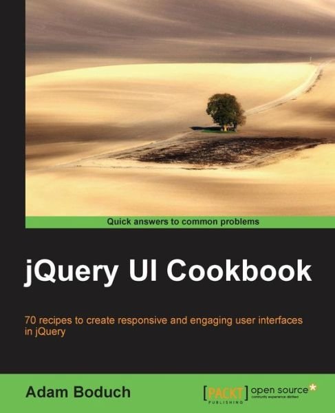 Cover for Adam Boduch · Jquery Ui Cookbook (Pocketbok) (2013)