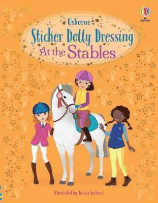 Sticker Dolly Dressing At the Stables - Sticker Dolly Dressing - Lucy Bowman - Bøker - Usborne Publishing Ltd - 9781801313186 - 14. april 2022