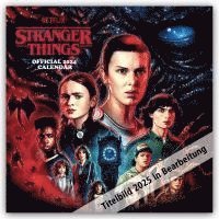 Stranger Things Square Calendar 2025 -  - Produtos - Danilo Promotions Limited - 9781835271186 - 1 de setembro de 2024