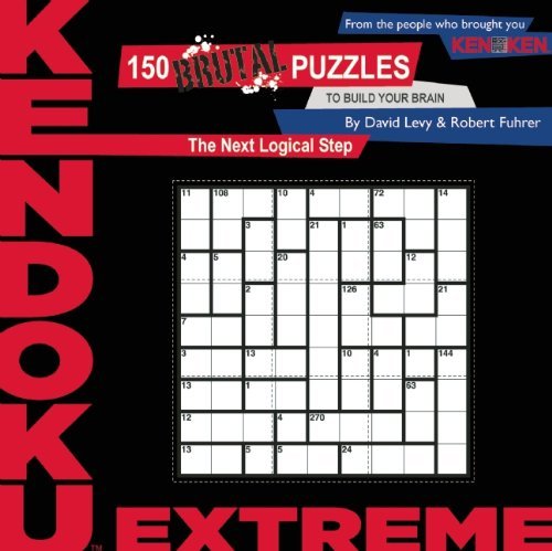 Kendoku: Extreme: 150 Brutal Puzzles to Build Your Brain - David Levy - Books - Falls Media - 9781934734186 - July 1, 2010