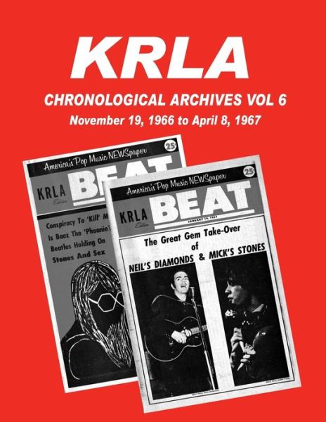 Cover for Gary Zenker · KRLA Chronological Archives Vol 6 (Paperback Book) (2016)