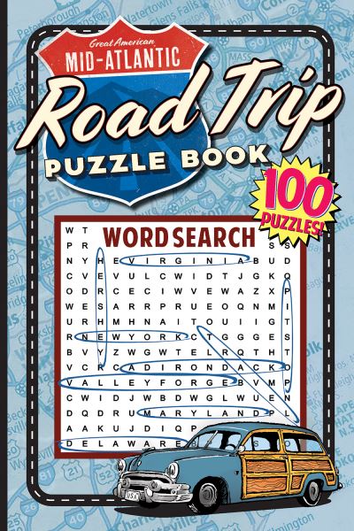 Cover for Applewood Books · Great American Mid-Atlantic Road Trip Puzzle Book (Paperback Book) (2020)