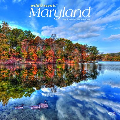 Cover for Browntrout · Maryland Wild &amp; Scenic 2023 Square (Calendar) (2022)