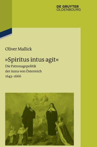 Cover for Mallick · &quot;Spiritus intus agit&quot; (Book) (2016)