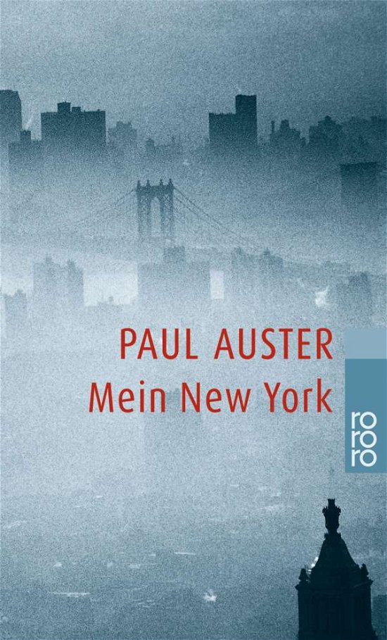 Cover for Paul Auster · Roro Tb.23118 Auster.mein New York (Book)