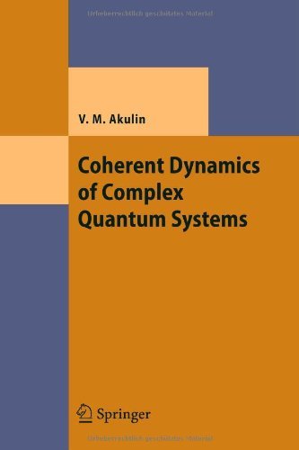 Cover for Akulin, Vladimir M. (Laboraoire Aime Cotton, Orsay) · Coherent Dynamics of Complex Quantum Systems - Theoretical and Mathematical Physics (Taschenbuch) [1st Ed. Softcover of Orig. Ed. 2006 edition] (2010)