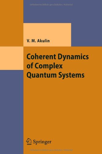 Cover for Akulin, Vladimir M. (Laboraoire Aime Cotton, Orsay) · Coherent Dynamics of Complex Quantum Systems - Theoretical and Mathematical Physics (Pocketbok) [1st Ed. Softcover of Orig. Ed. 2006 edition] (2010)