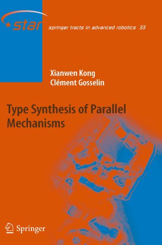 Cover for Xianwen Kong · Type Synthesis of Parallel Mechanisms - Springer Tracts in Advanced Robotics (Paperback Book) [Softcover reprint of hardcover 1st ed. 2007 edition] (2010)